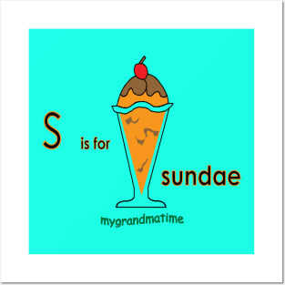 s is for sundae Posters and Art